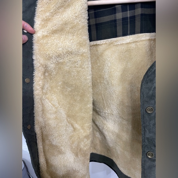 Mr Stream Casual Vintage Long Sleeves Plaid Flannel Button Down Shirt Jacket - Picture 3 of 4